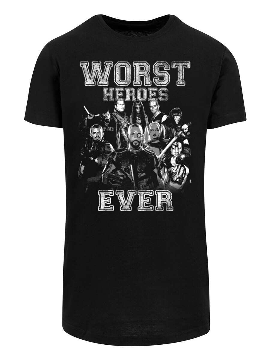 

Классическая футболка F4NT4STIC Shirt Suicide Squad Worst Heroes Ever, черный