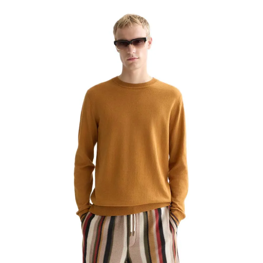 

Льняной свитер Scotch & Soda 182252, коричневый