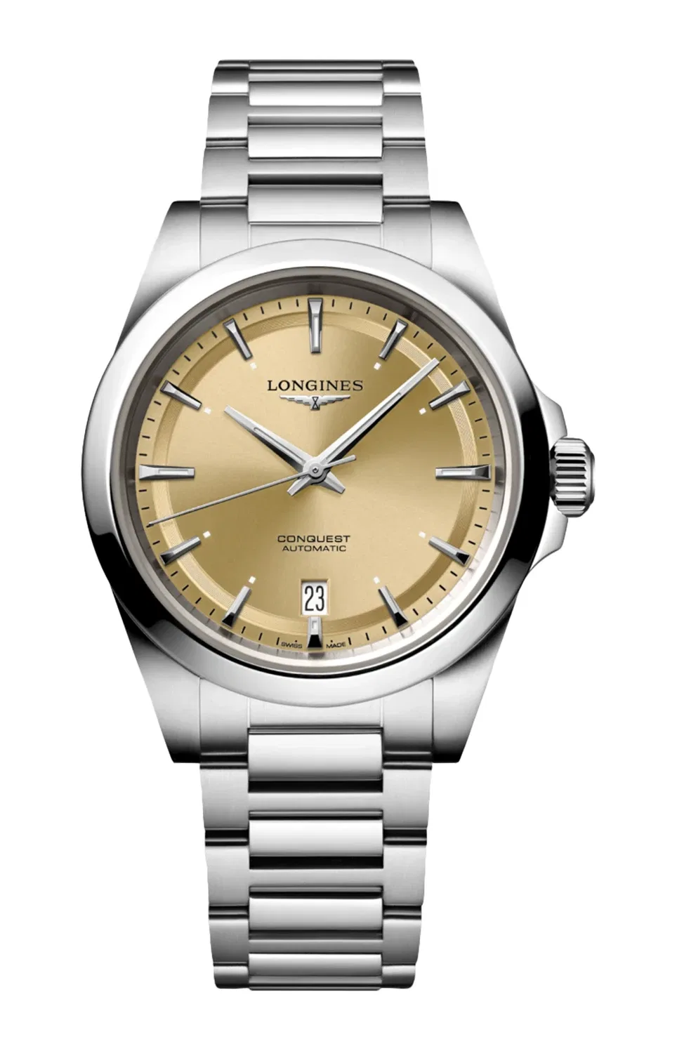 Конквест 38 мм - L3.720.4.62.6 LONGINES, черный
