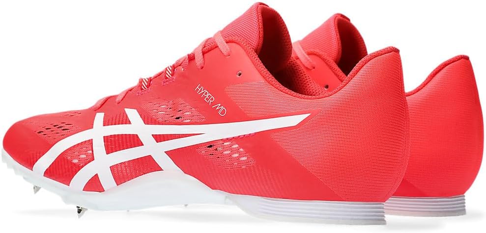 Мужские кроссовки для легкой атлетики ASICS Hyper Md 8, красный — фото 4