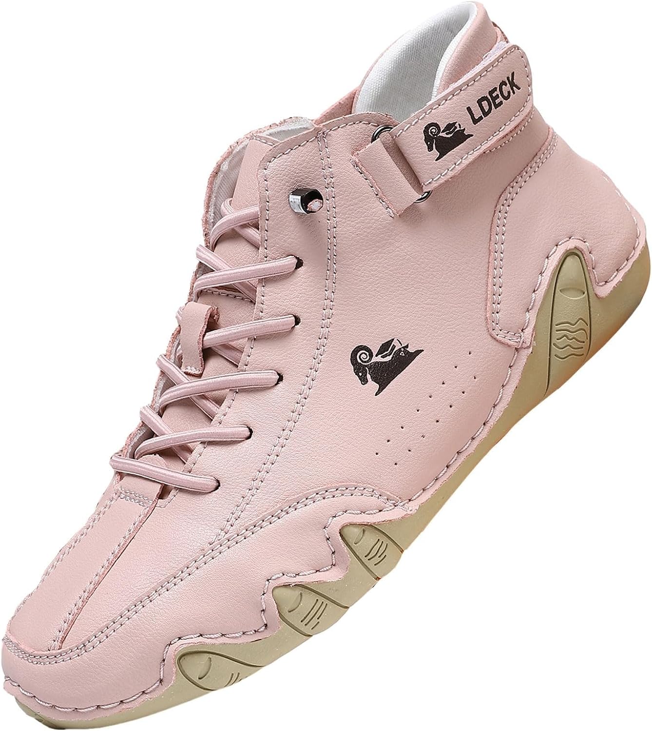 

Ботинки чукка на щиколотке для мужчин и женщин Rianclud, розовый