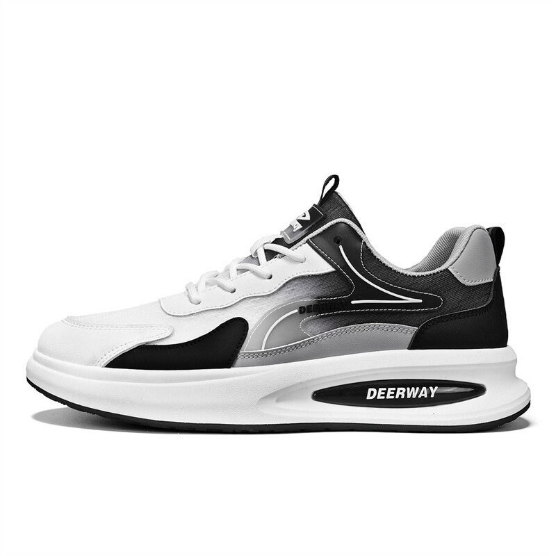 

Кроссовки мужские Lifestyle Shoes Men Low-Top Deerway, цвет White Black Gray