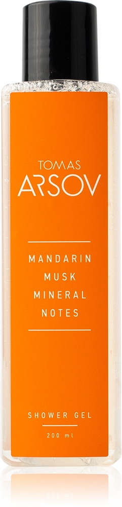 

Гель для душа с нотами мандарина и мускуса Tomas Arsov, aromatas mandarin 200 мл