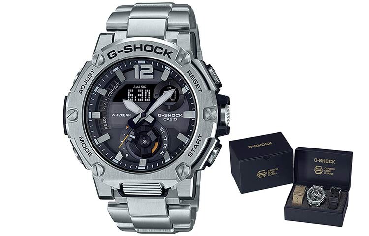 

Casio G-Shock GSTB300E-5A, Серебро