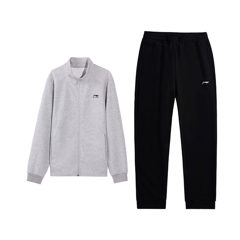 

Li-Ning Casual Sportswear мужская, heather серый top+черный pants