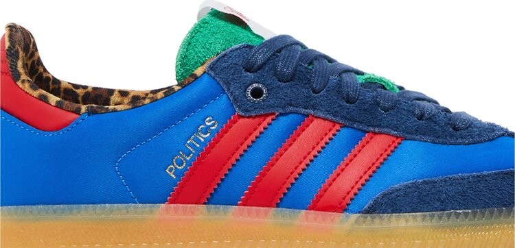 Кроссовки Sneaker Politics x Samba 'Consortium Cup', синий — фото 2
