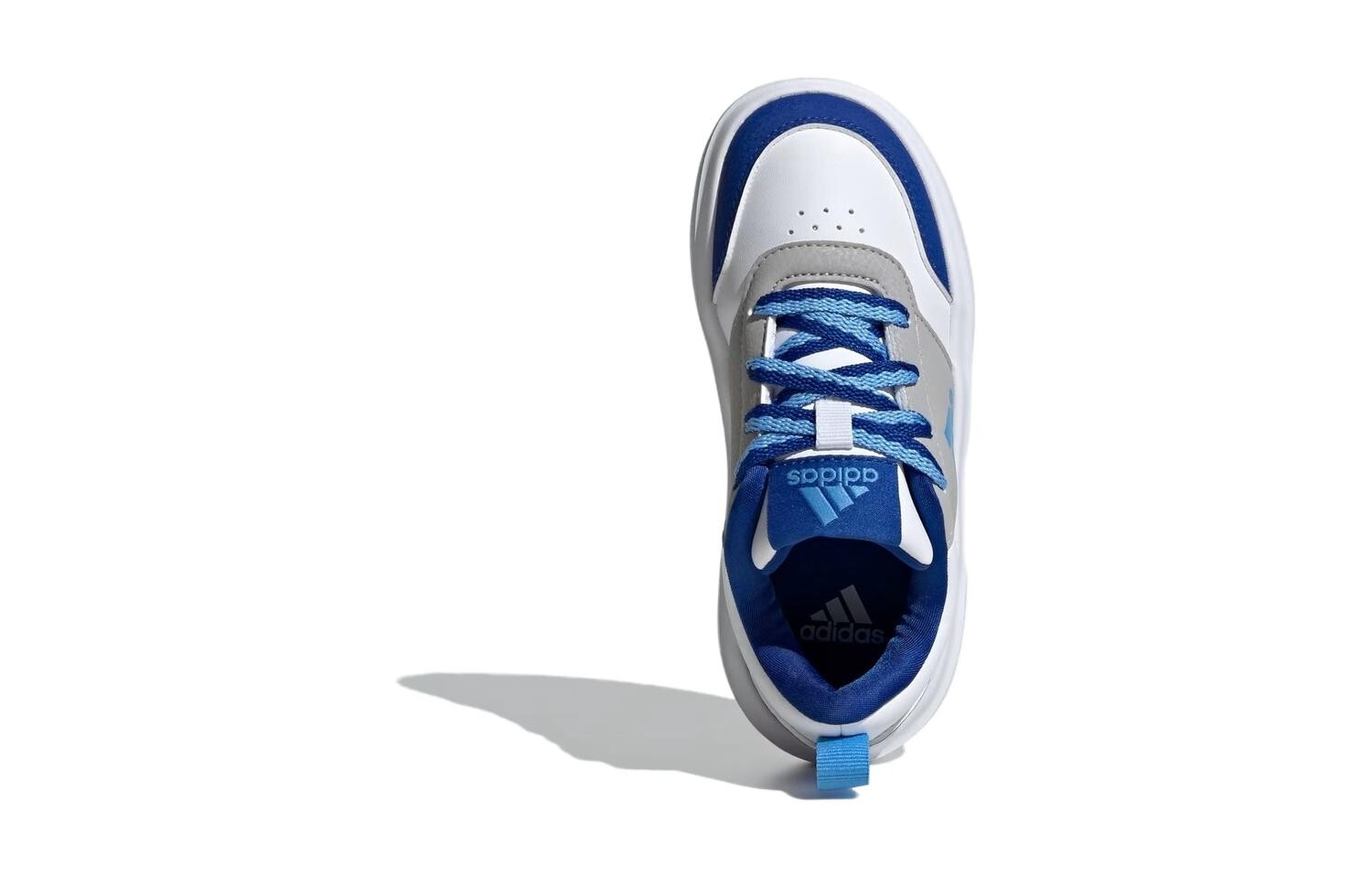 Кроссовки для скейтбординга Park St Kids GS Low-top Slate Blue/White-Tar Adidas, белый/серый/синий — фото 2