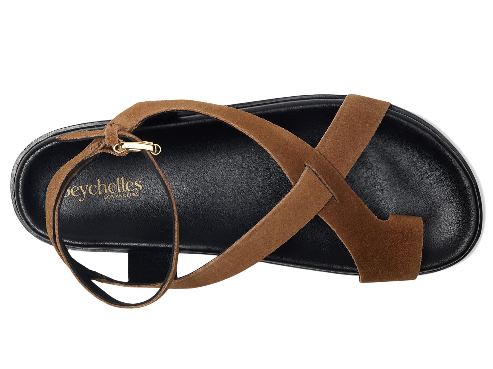 Сандалии Seychelles Fritz Suede Sandal, желто-коричневый — фото 2