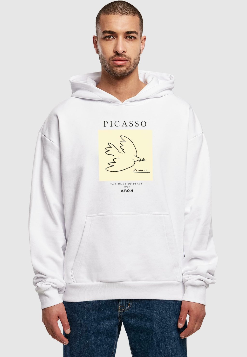

Толстовка APOH - PICASSO DOVE ULTRA HEAVY - Hoodie Merchcode, белый
