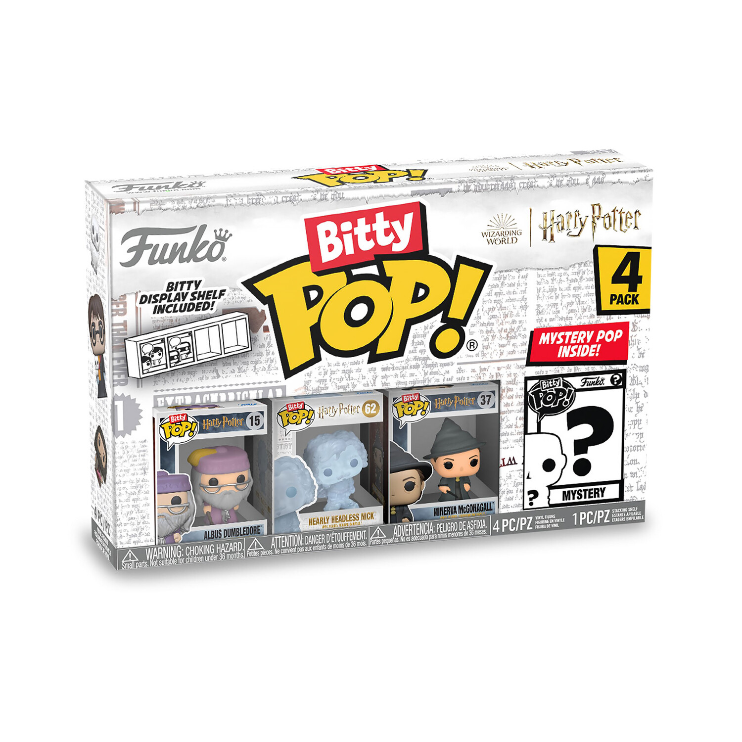 

Гарри Поттер - Набор из 4 фигурок Funko Bitty Pop, серия 3