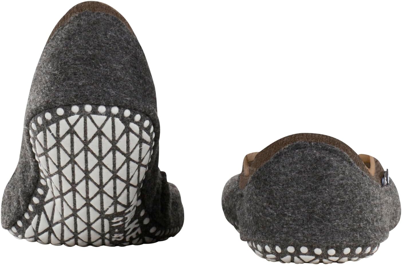 Мужские домашние носки-тапочки FALKE Cosyshoe, 1 пара, Braun Porto Melange 5201 — фото 2