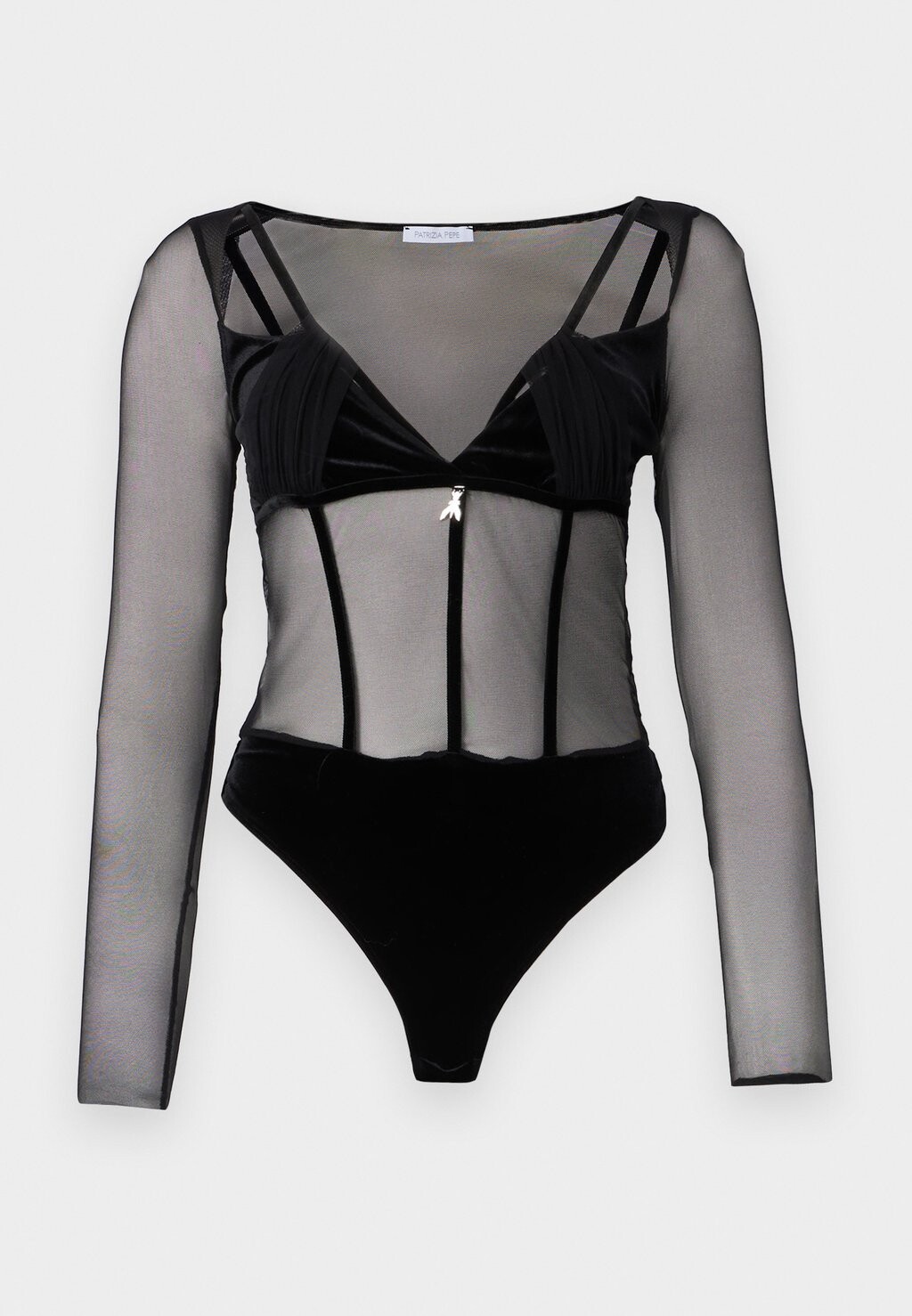 

Топ Patrizia Pepe, черный