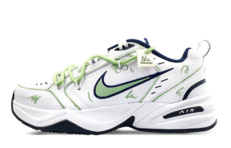 

Кроссовки Nike Air Monarch 4 Chunky Unisex, белый/серый/светло-зеленый