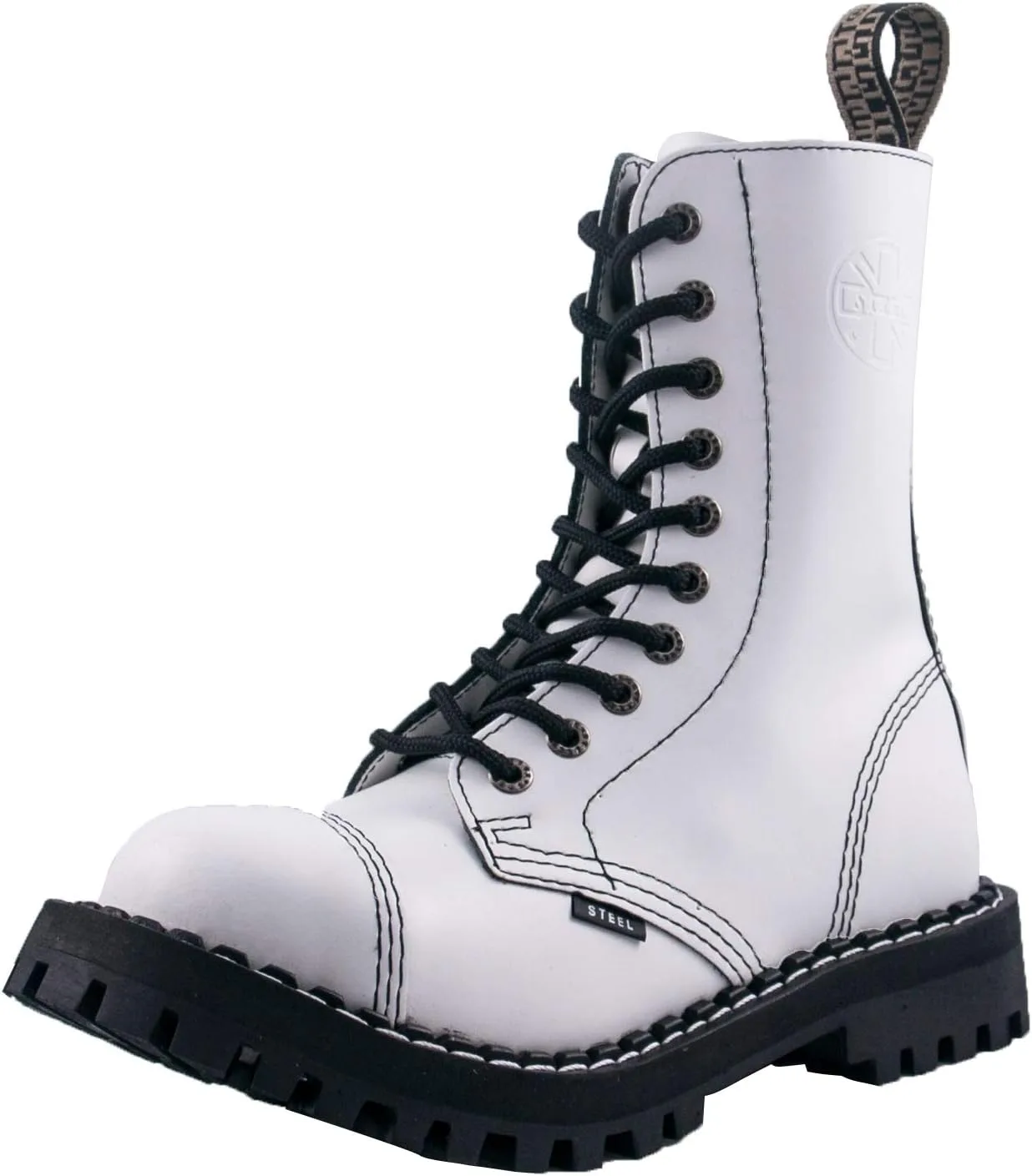 Ботинки Steels на 10 дверей, черные Steel Shoes & Boots