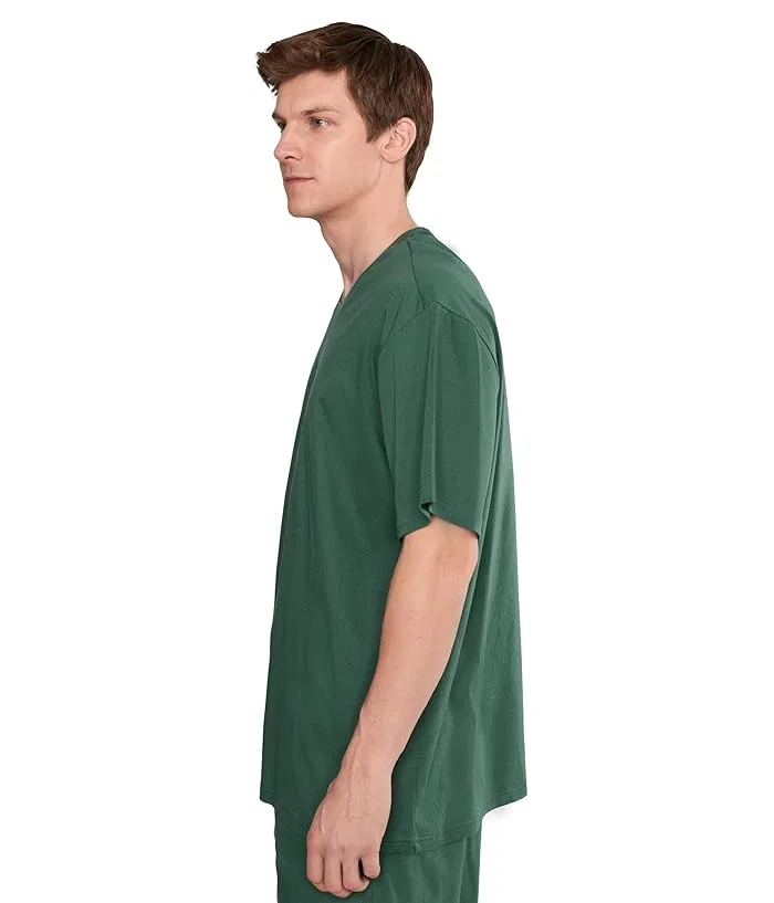 Футболка из мерсеризованного хлопка Mercerized Cotton Short Sleeve Crew Polo Ralph Lauren, Washed Forest — фото 3