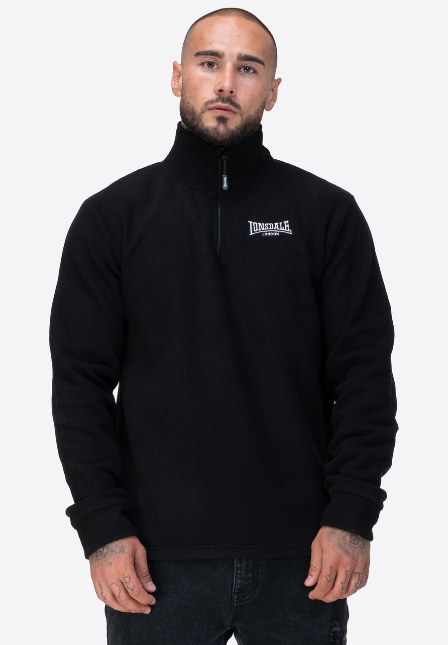 

Джемпер Lonsdale Fleece jumper, Black/White/Black