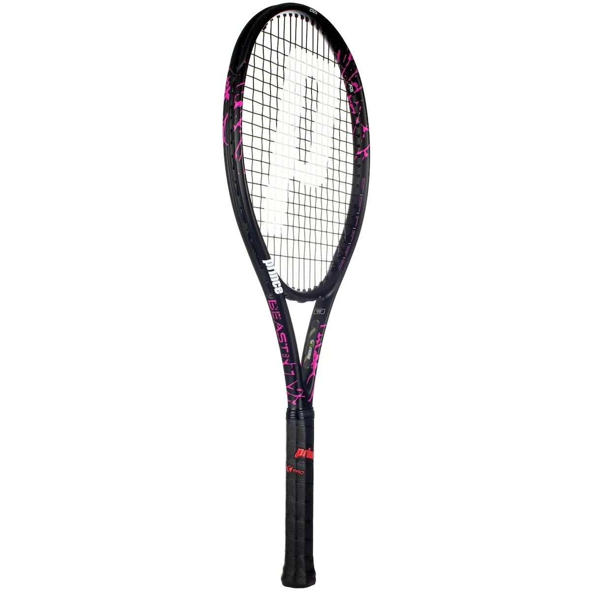 

BEAST PINK женская теннисная ракетка 265 г без струн Prince, цвет Rosa