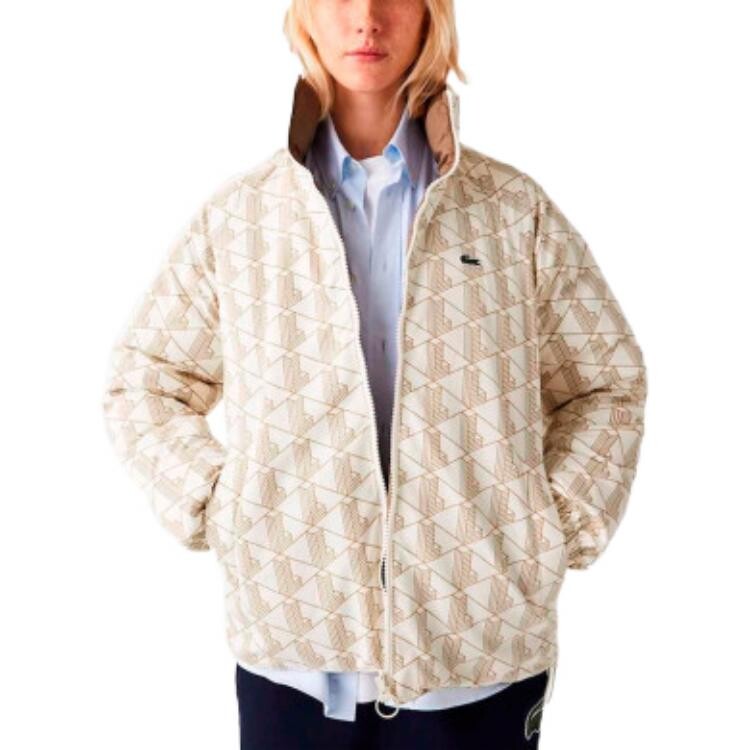 Куртка мужская цвета слоновой кости Lacoste, белый — фото 3