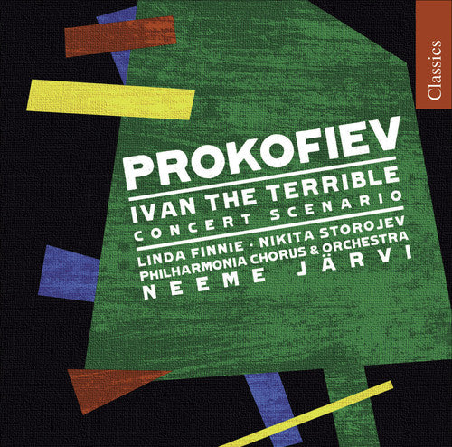 

CD диск Prokofiev / Finnie / Storojev / Paoc / Jarvi: Ivan the Terrible: Concerto Scenario