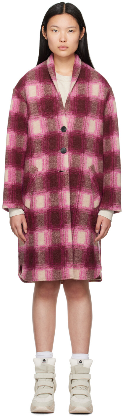 

Розовое пальто Gabriel Isabel Marant Etoile, Розовый, Розовое пальто Gabriel Isabel Marant Etoile