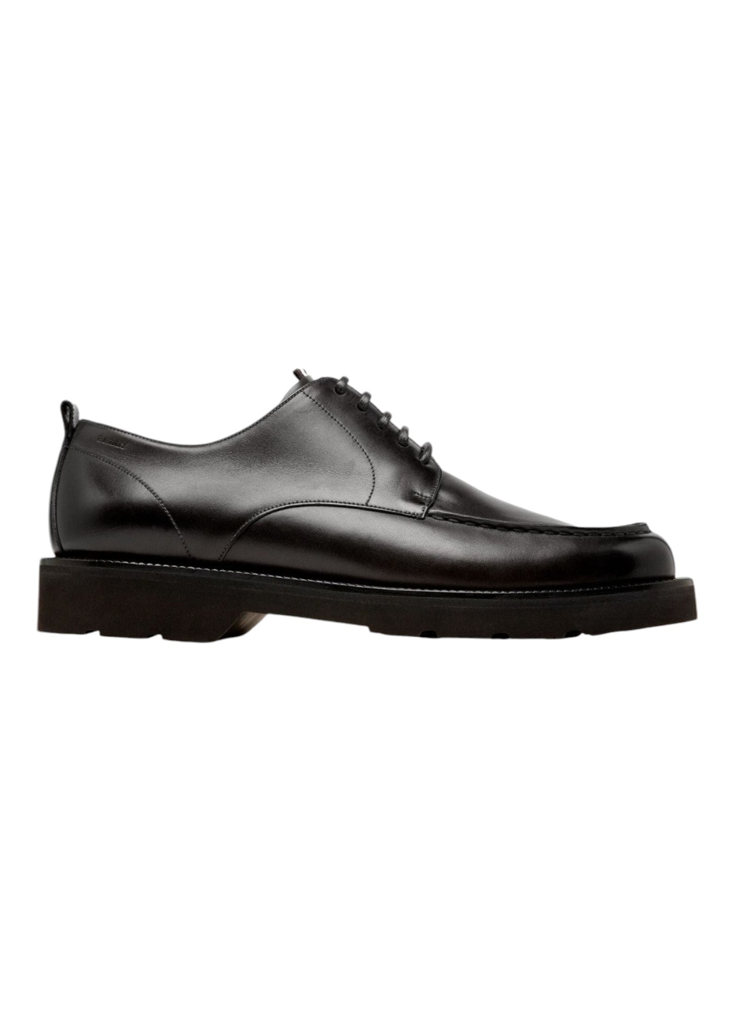 

Bally Norber 6239800 Мужские черные туфли дерби из телячьей кожи