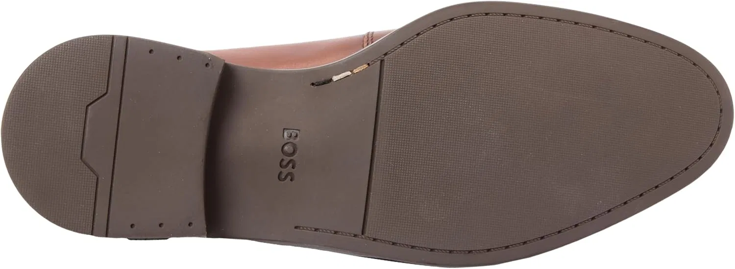 Туфли BOSS Men's Tayil_loaf_buloafer, Medium Brown — фото 2