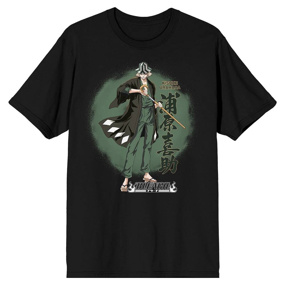 

Мужская футболка Bleach Kisuke Urahara Licensed Character, черный