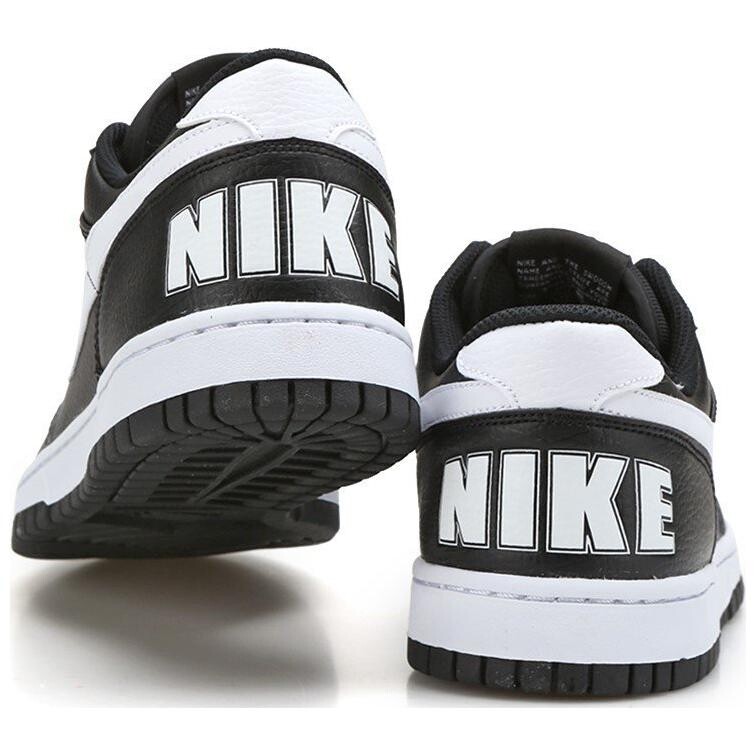 Кроссовки Nike Skateboarding Shoes Men Low-top Black/White, черный/белый — фото 4