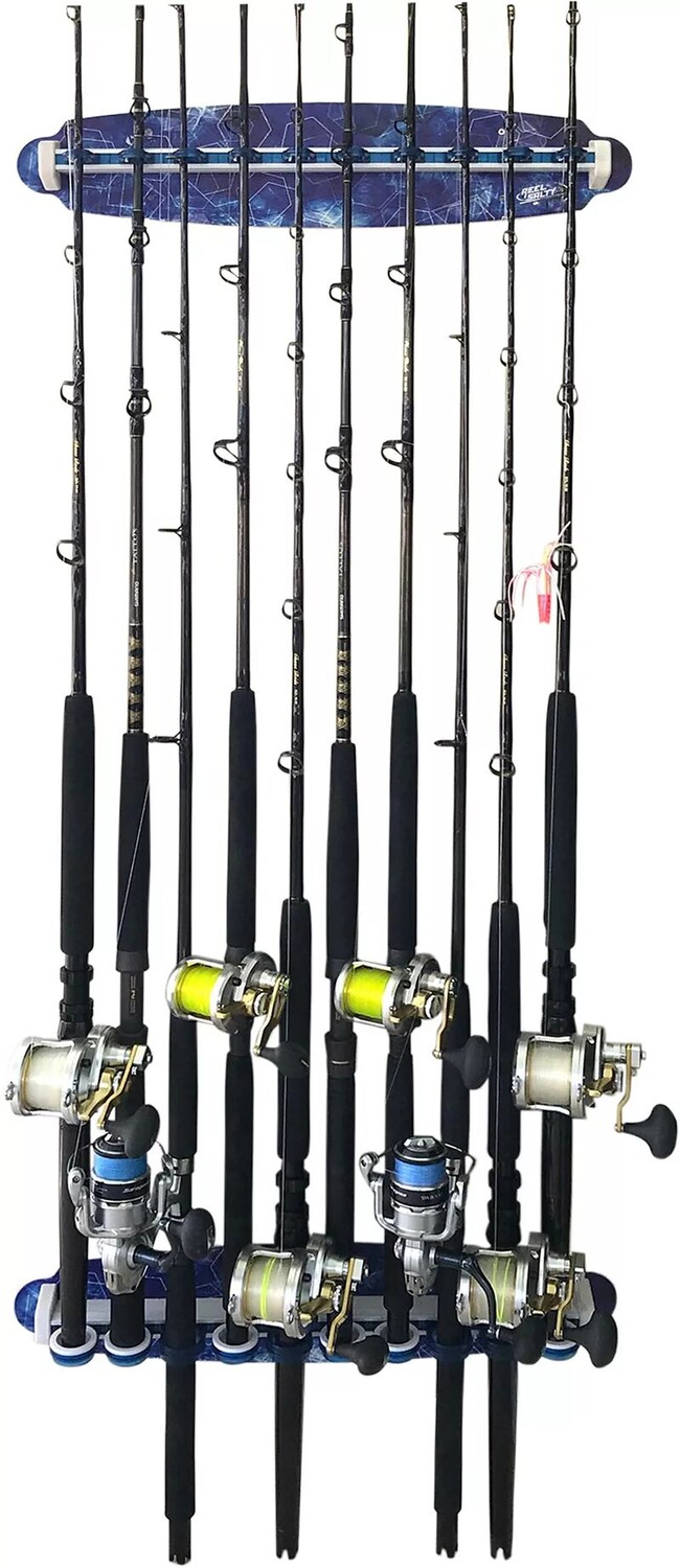 

Rush Creek Reel Salty 10 Rod Передвижная стойка для стен и потолка