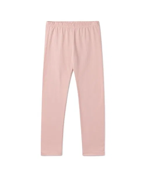 Леггинсы хлопковые базовые MUSINSA STANDARD KIDS индиан-пинк