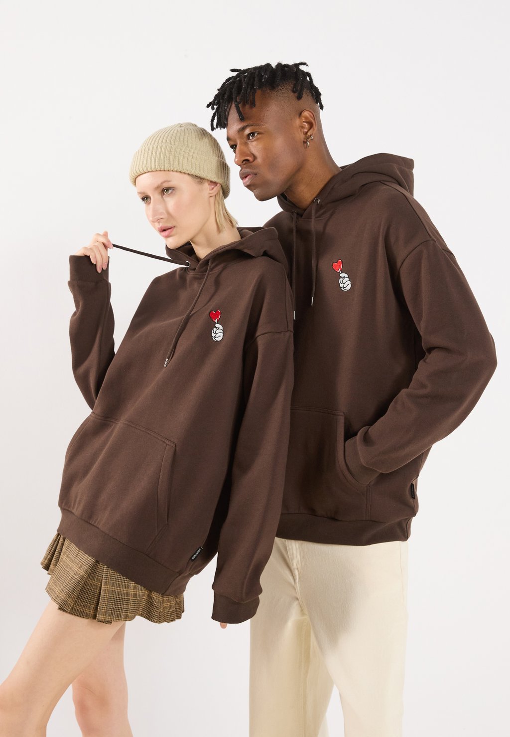

Толстовка UNISEX YOURTURN, темно-коричневый