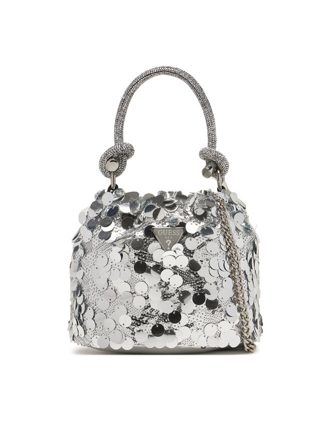 

Сумка Guess, серебряный, Серебристый, Сумка Guess, серебряный