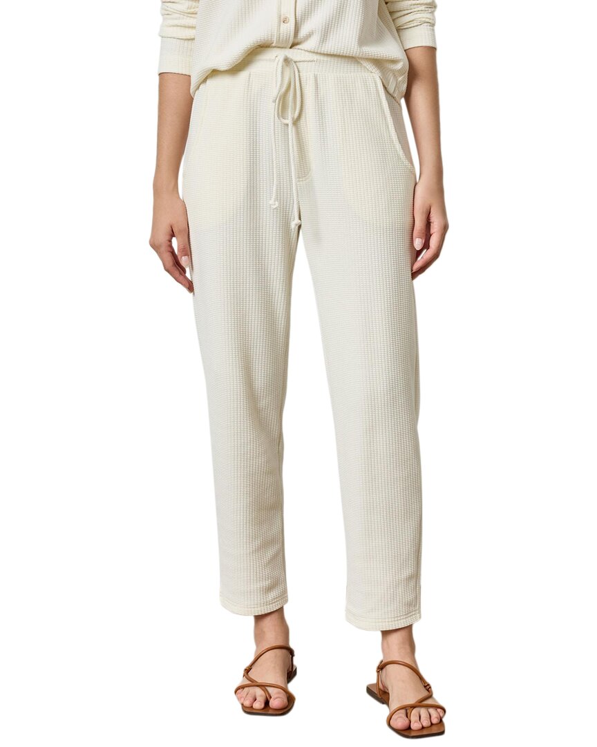 

Лилла П Брюки с кулиской и вафельной фактурой Lilla P, белый