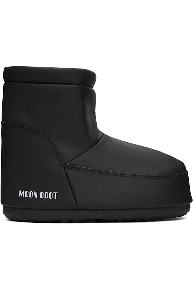 

Резиновые сапоги без шнурков Moon Boot, черный