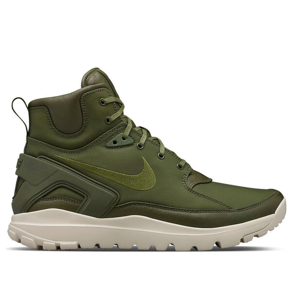 Кроссовки lab x stone island koth ultra mid 'rough green' Nike, зеленый — фото 2