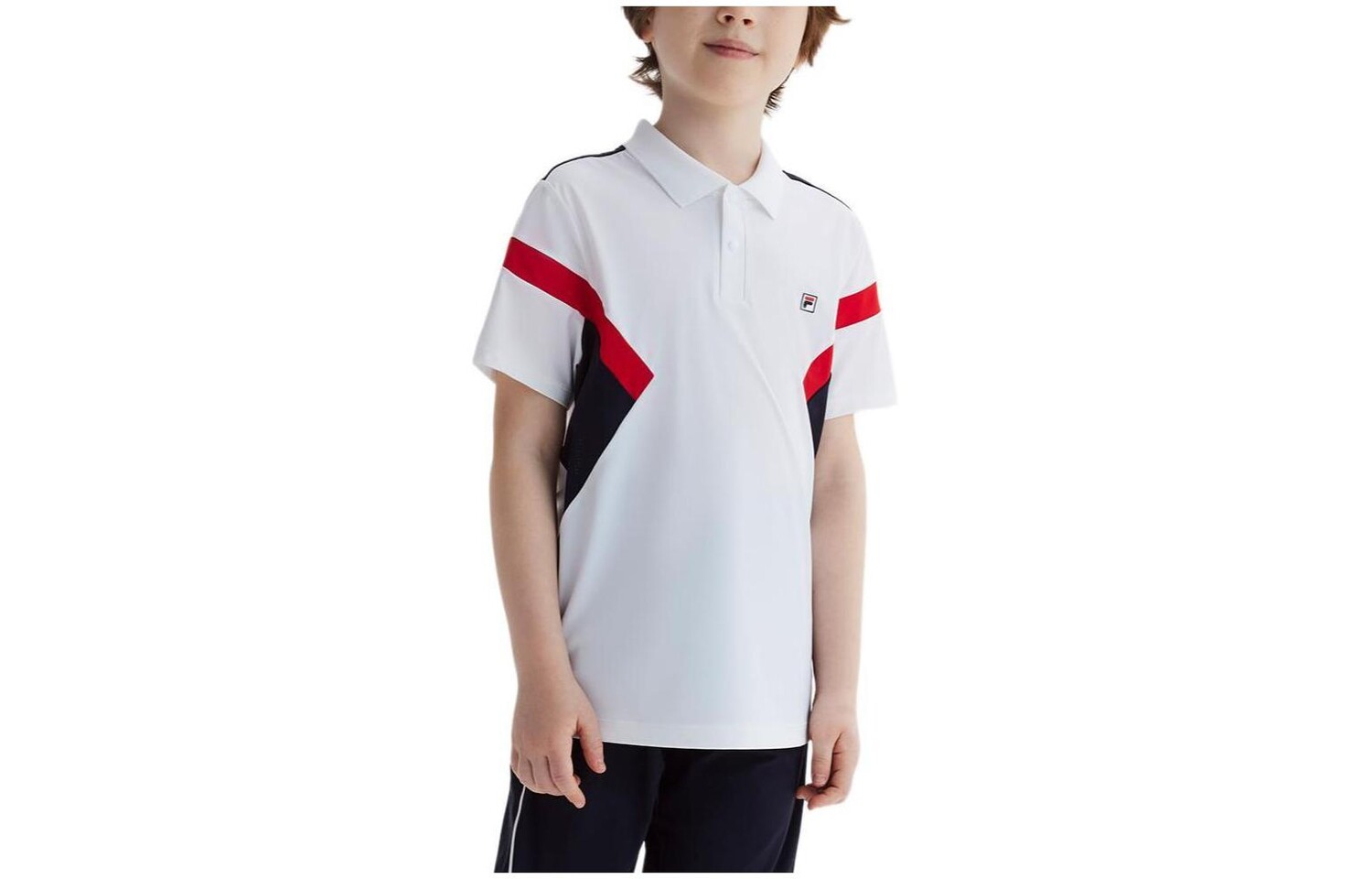 

Рубашка поло GS Fila Kids, цвет Jade White