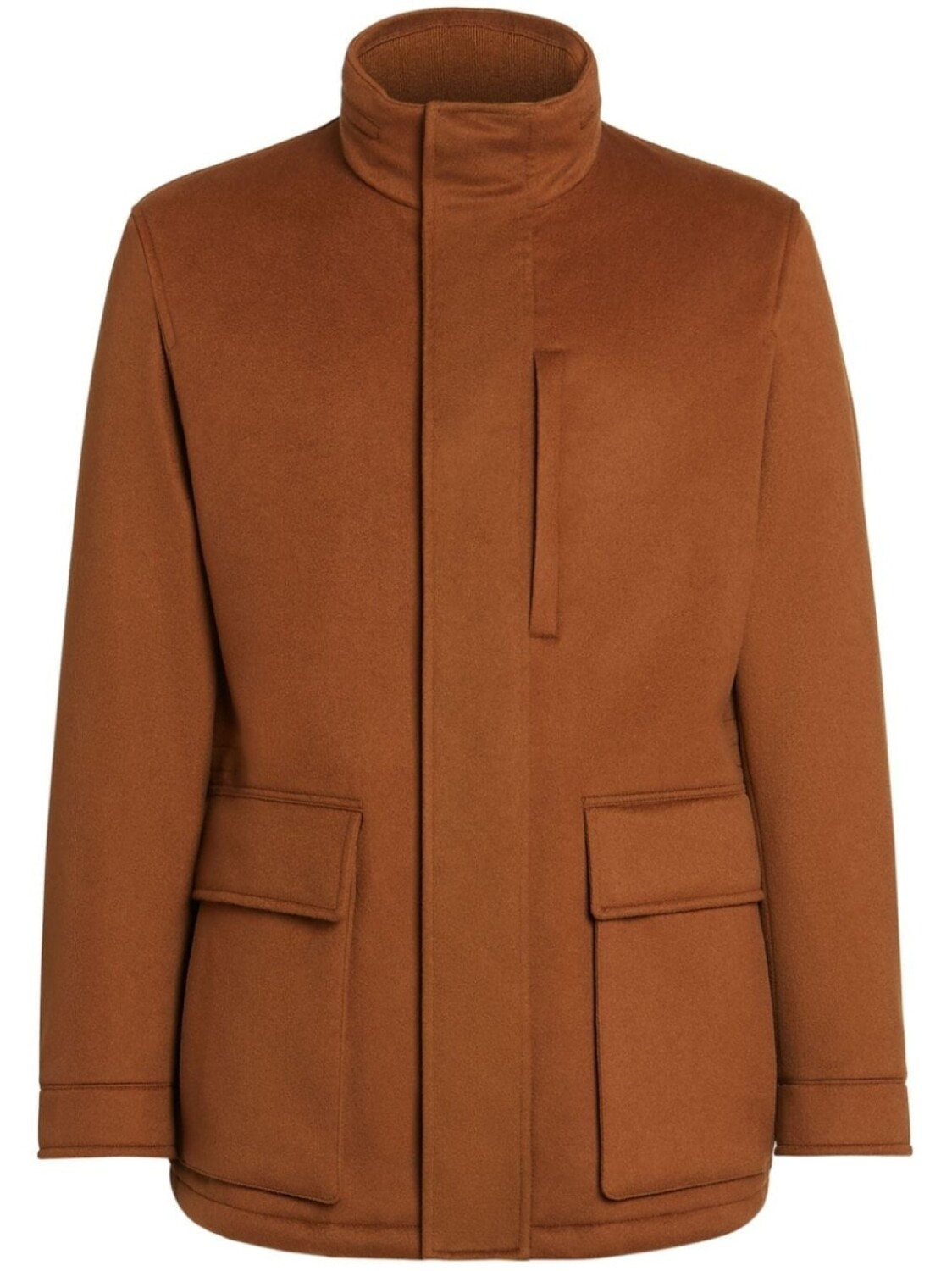 

Zegna кашемировая куртка Elements Vetta Oasi, коричневый