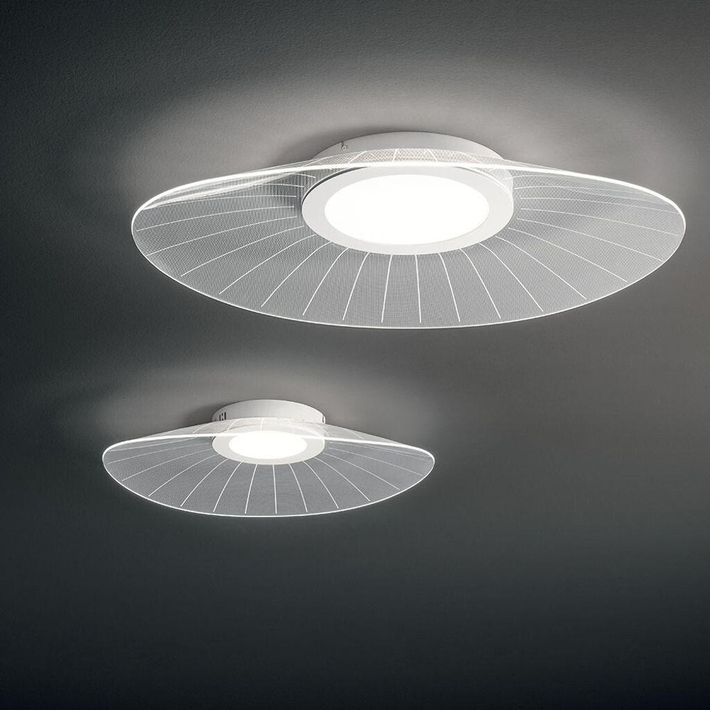 

Светодиодный потолочный светильник Fabas Luce Vela прозрачный
