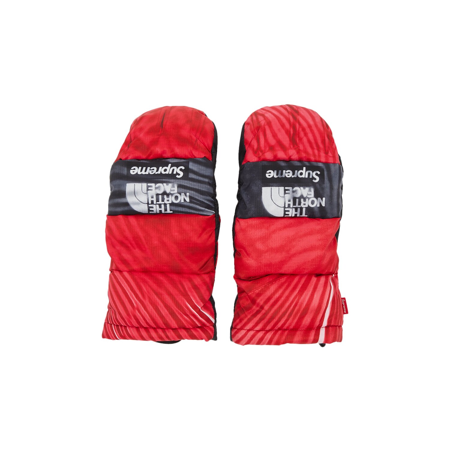 

Рукавицы Montana с принтом Supreme x The North Face, красные