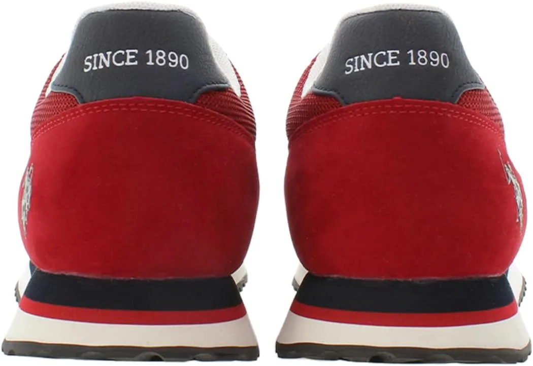 Мужские синтетические кроссовки US Polo Assn. XIRIO009M4MU1 U.S. Polo Assn., красный — фото 4