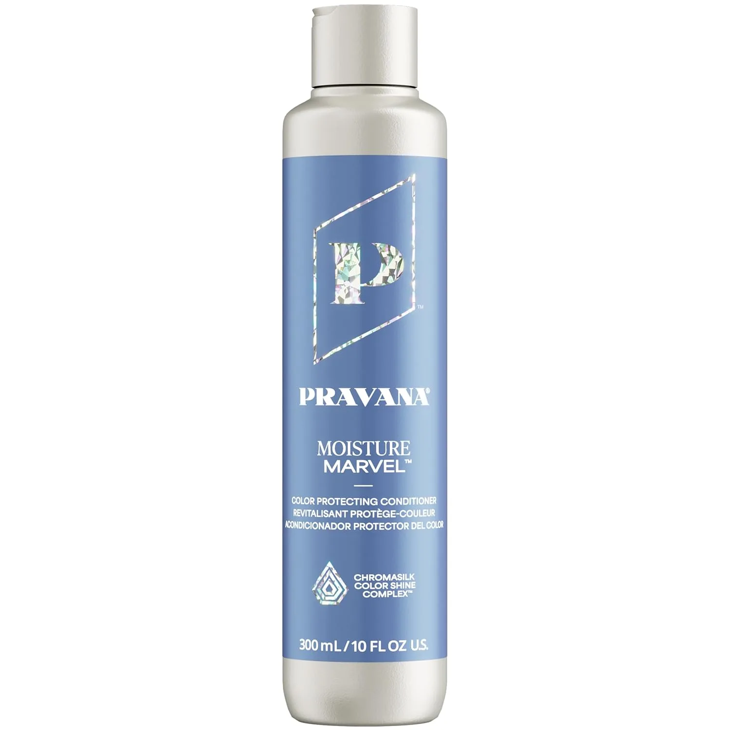 Кондиционер PRAVANA Moisture Marvel для сухих окрашенных волос с гиалуроновой кислотой, веганский, без парабенов и сульфатов
