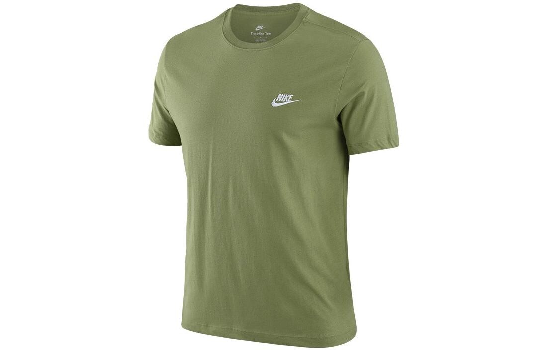 

Футболка мужская зеленая Nike, зеленый