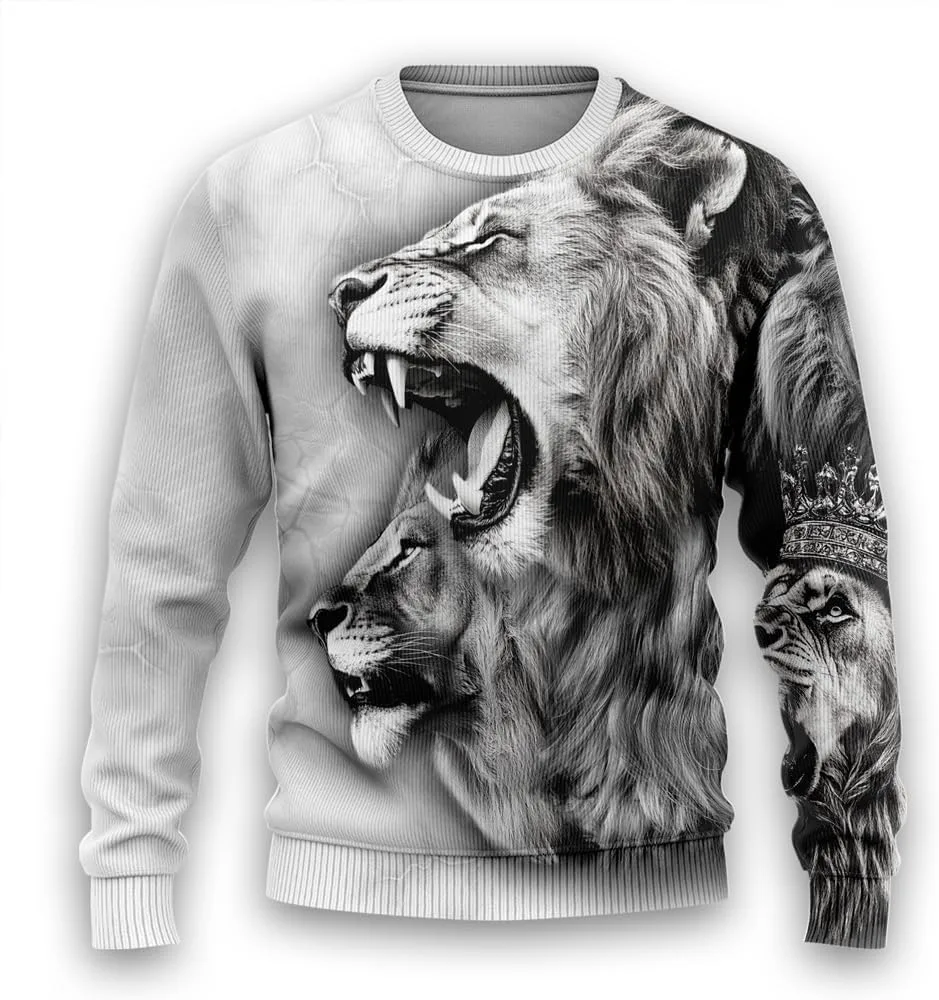 

Свитер King Lion Ugly для женщин и мужчин, модель PA80 HANZSPROUT