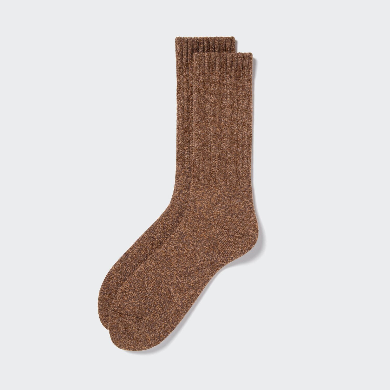 

HEATTECH Ворсовые термоноски Uniqlo, коричневый