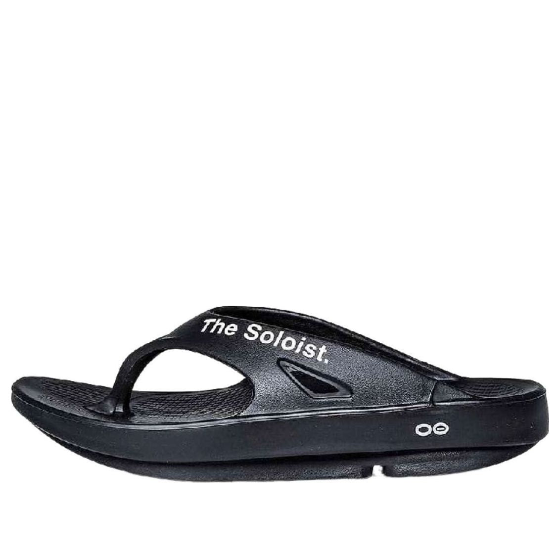 

Oofos x Takahiromiyashita The Soloist Listen to The Soloist Flip-Flop 'Black'