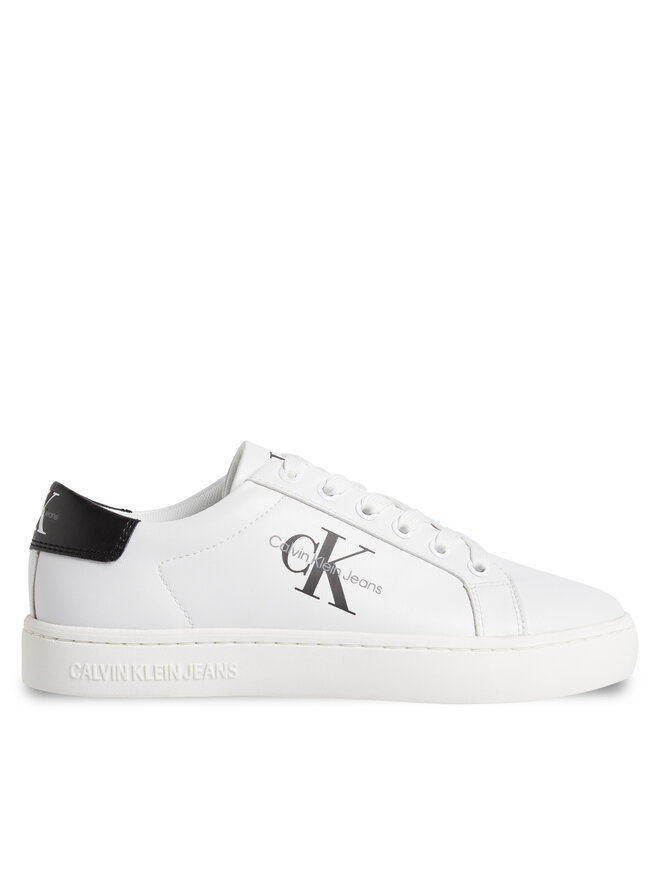 

Кроссовки Classic Cupsole Laceup Lth Wn Calvin Klein, белый