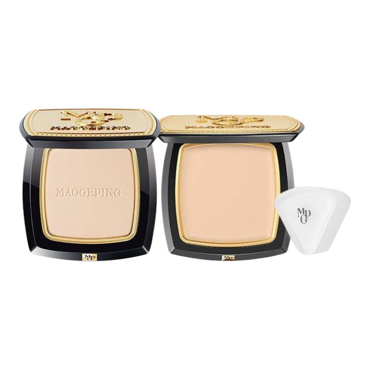 

Тональная пудра Caviar Air Cushion для сияния кожи и маскировки 10g+7g MAOGEPING, Three-Piece Set: "Little золотой Fan" Powder 4g#801+Skin-Toning Cream 4g#801+Portable Base Layer Sponge