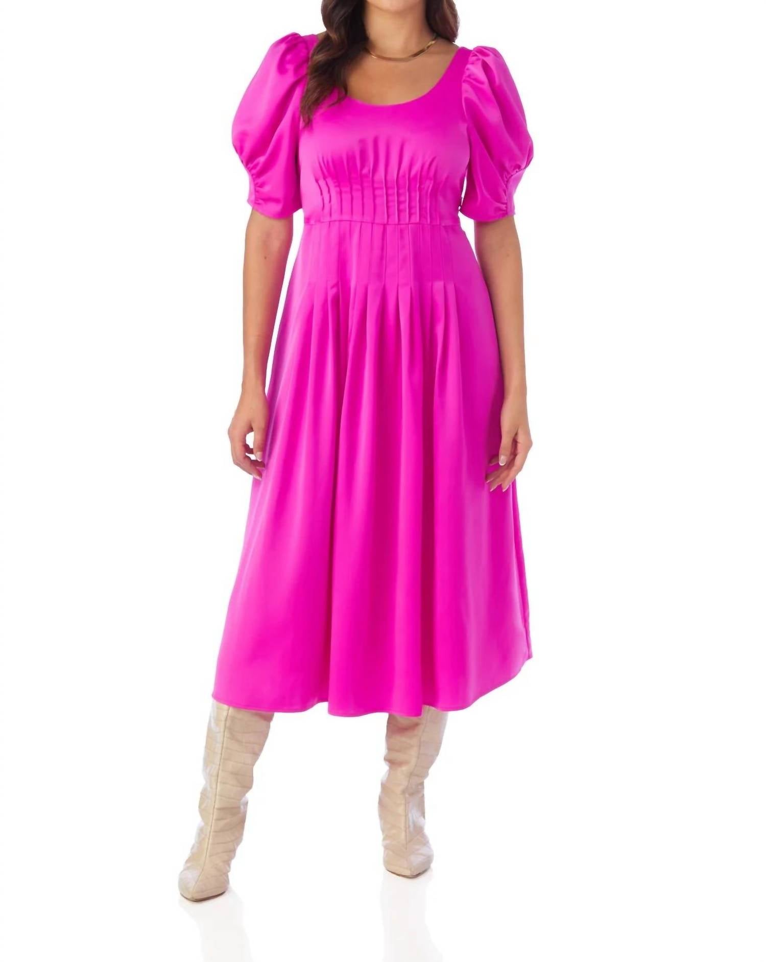 

Платье Flagger в цвете Mollie Pink Crosby by Mollie Burch
