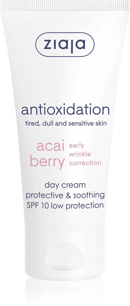 

Дневной успокаивающий крем с ягодами асаи SPF 10 Ziaja, 50 мл