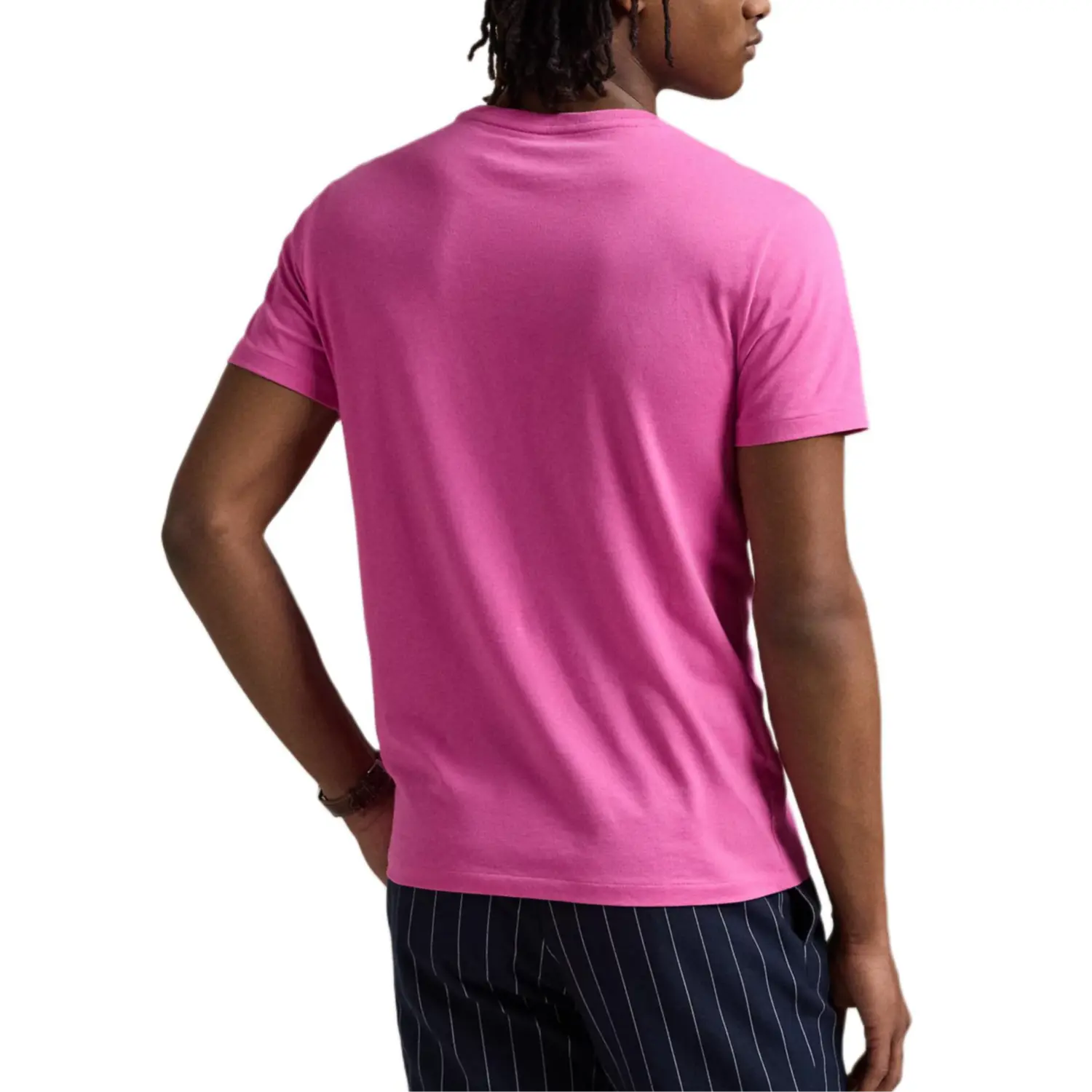 Футболка Polo Ralph Lauren Polo Pony, темно-розовый — фото 4